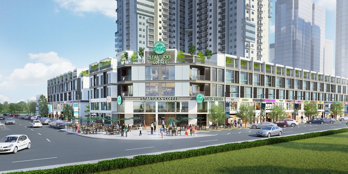 Các Loại Shophouse Gamuda City Yên Sở