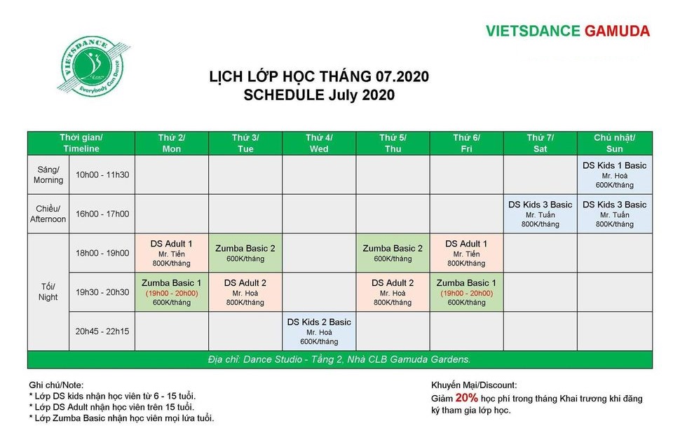 Phí dịch vụ tiện ích tại Gamuda 