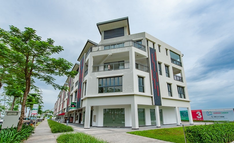 Thiết Kế Shophouse Gamuda City Yên Sở