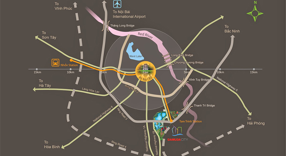 Tiềm Năng Đầu Tư Biệt Thự Gamuda City Yên Sở